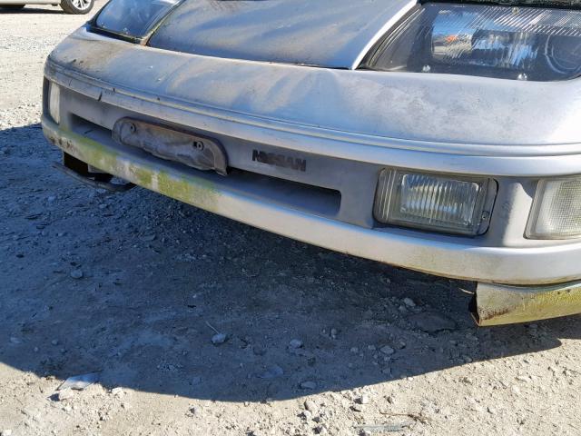 JN1RZ26AXLX005018 - 1990 NISSAN 300ZX 2+2 SILVER photo 9