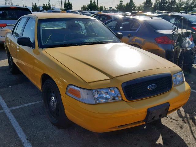 2FAHP71W66X141004 - 2006 FORD CROWN VICT YELLOW photo 1