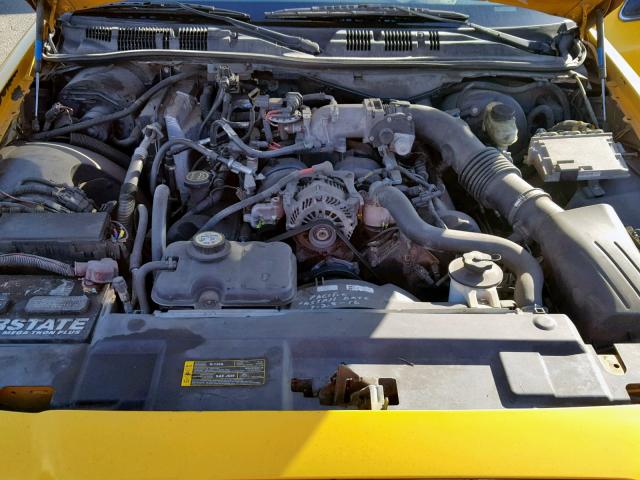 2FAHP71W66X141004 - 2006 FORD CROWN VICT YELLOW photo 7