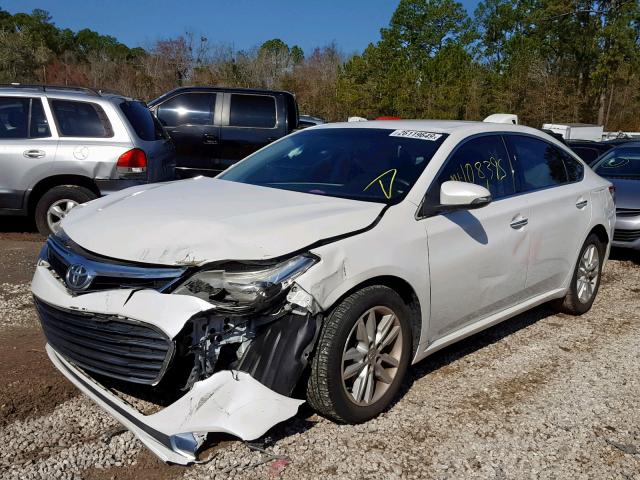 4T1BK1EB3EU119448 - 2014 TOYOTA AVALON BAS WHITE photo 2