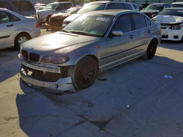 WBAEW53494PN36178 - 2004 BMW 330 XI SILVER photo 2