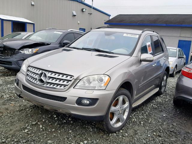 4JGBB22E68A297946 - 2008 MERCEDES-BENZ ML 320 CDI SILVER photo 2