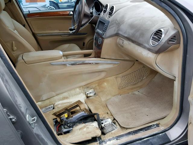 4JGBB22E68A297946 - 2008 MERCEDES-BENZ ML 320 CDI SILVER photo 5