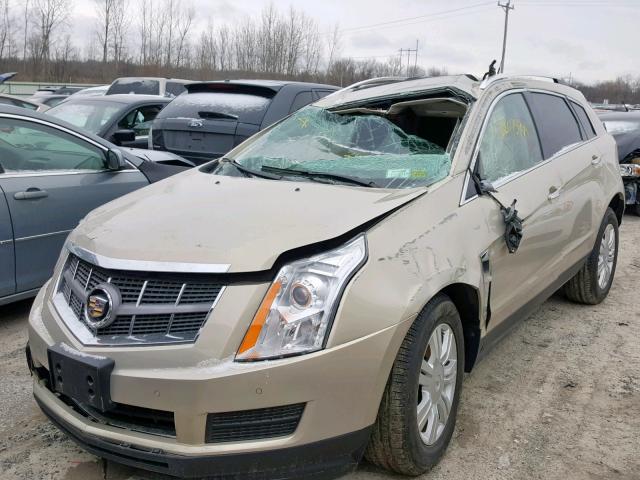 3GYFNDEY1AS646895 - 2010 CADILLAC SRX LUXURY TAN photo 2