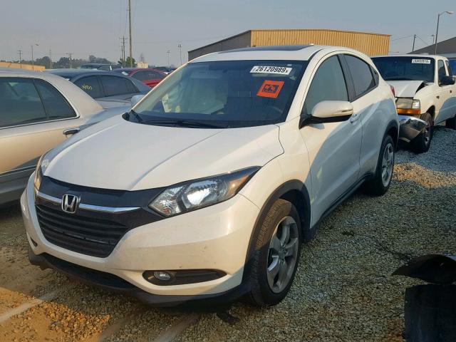 3CZRU5H51GM726234 - 2016 HONDA HR-V EX WHITE photo 2