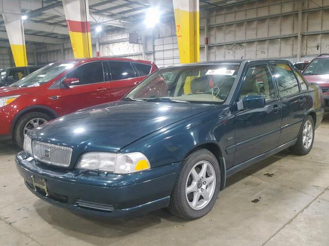 YV1LS5674W1546192 - 1998 VOLVO S70 GLT GREEN photo 2