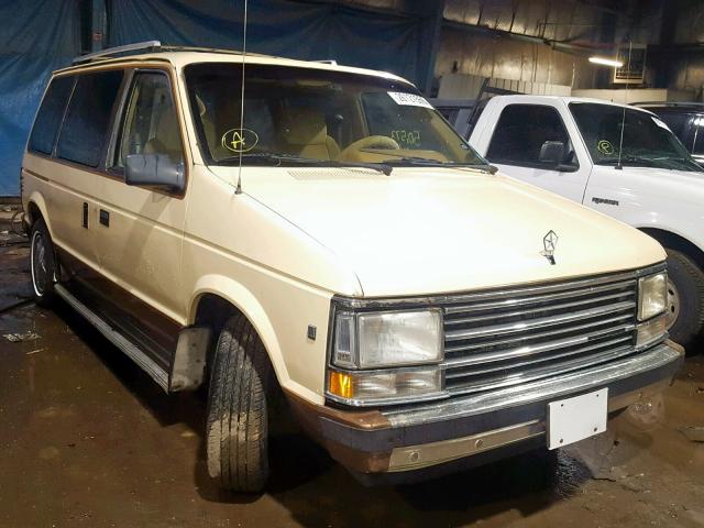 2P4FH5130HR243216 - 1987 PLYMOUTH VOYAGER LE TWO TONE photo 1