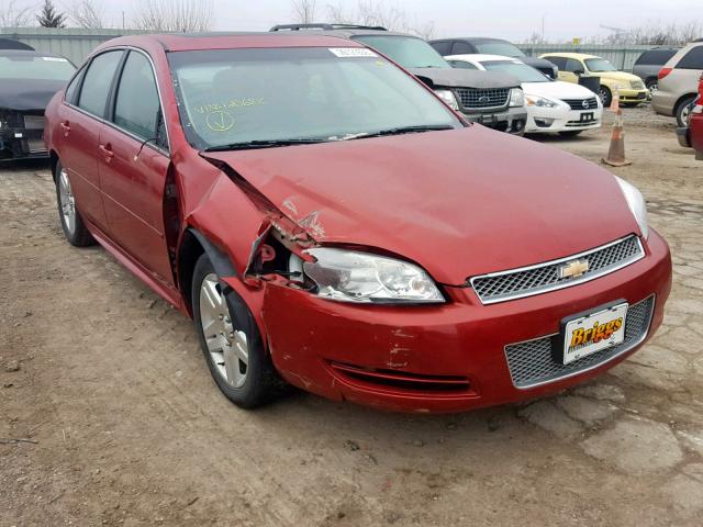 2G1WB5E31F1120688 - 2015 CHEVROLET IMPALA LIM MAROON photo 1