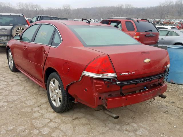 2G1WB5E31F1120688 - 2015 CHEVROLET IMPALA LIM MAROON photo 3