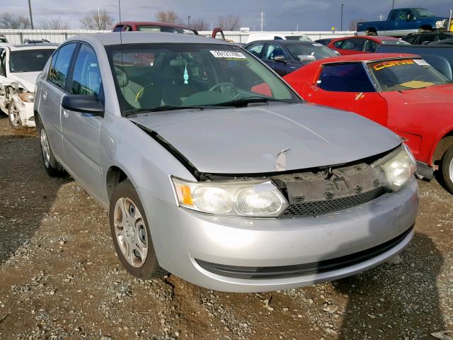 1G8AJ52F24Z184112 - 2004 SATURN ION LEVEL SILVER photo 1