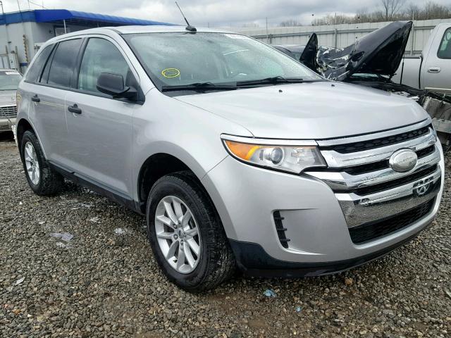 2FMDK3GC1DBC15450 - 2013 FORD EDGE SE SILVER photo 1