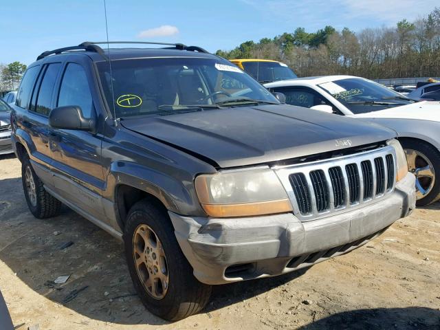 1J4G248S7YC264861 - 2000 JEEP GRAND CHER GRAY photo 1