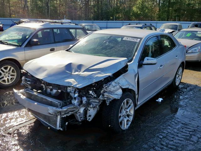 1G11C5SA2DF209413 - 2013 CHEVROLET MALIBU 1LT ვერცხლისფერი ფოტო 2