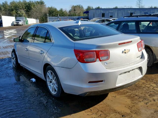 1G11C5SA2DF209413 - 2013 CHEVROLET MALIBU 1LT ვერცხლისფერი ფოტო 3