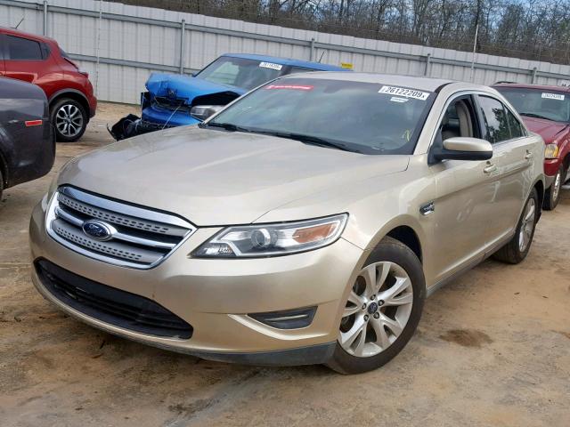 1FAHP2EW4BG168313 - 2011 FORD TAURUS SEL GOLD photo 2