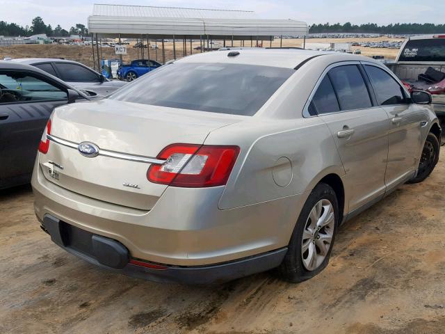 1FAHP2EW4BG168313 - 2011 FORD TAURUS SEL GOLD photo 4