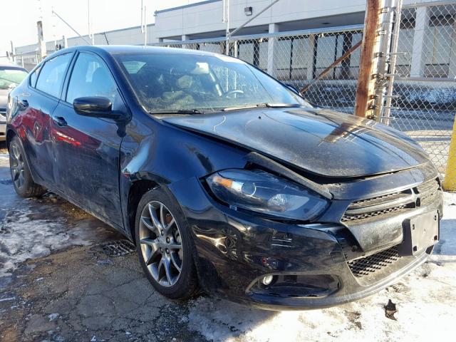 1C3CDFBB2ED926052 - 2014 DODGE DART SXT BLACK photo 1