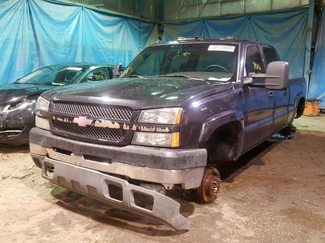 1GCHK23183F132552 - 2003 CHEVROLET SILVERADO CHARCOAL photo 2