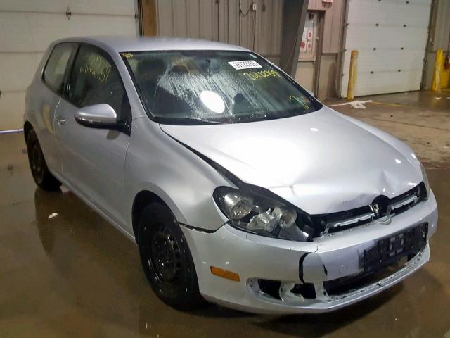 WVWAB7AJ7CW217285 - 2012 VOLKSWAGEN GOLF 银色 照片 1