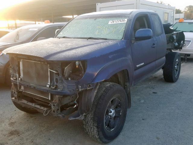 5TETU62N76Z227899 - 2006 TOYOTA TACOMA PRE BLUE photo 2