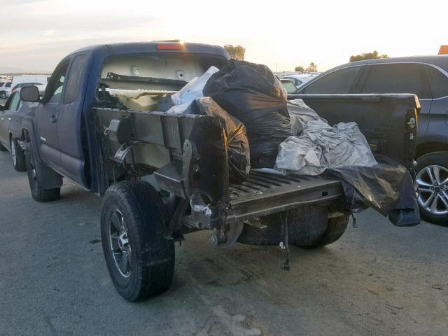 5TETU62N76Z227899 - 2006 TOYOTA TACOMA PRE BLUE photo 3