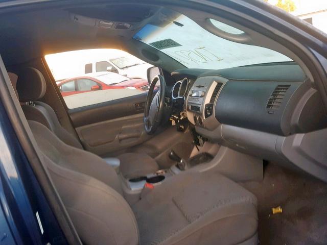 5TETU62N76Z227899 - 2006 TOYOTA TACOMA PRE BLUE photo 5