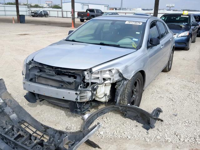 1G1ZB5E08CF250829 - 2012 CHEVROLET MALIBU LS SILVER photo 2