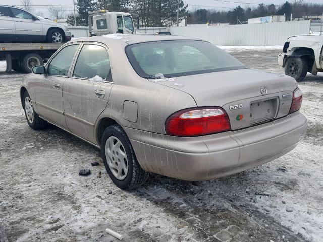 1YVGF22C725266406 - 2002 MAZDA 626 LX GOLD photo 3