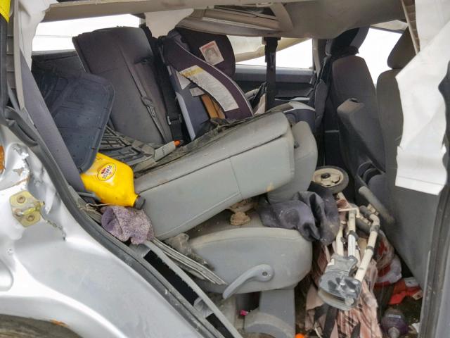 1J8HH48K47C613409 - 2007 JEEP COMMANDER SILVER photo 6