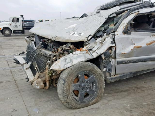 1J8HH48K47C613409 - 2007 JEEP COMMANDER SILVER photo 9
