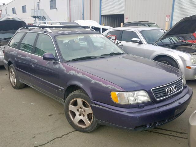 WAUJA84A1VN000387 - 1997 AUDI A6 QUATTRO PURPLE photo 1