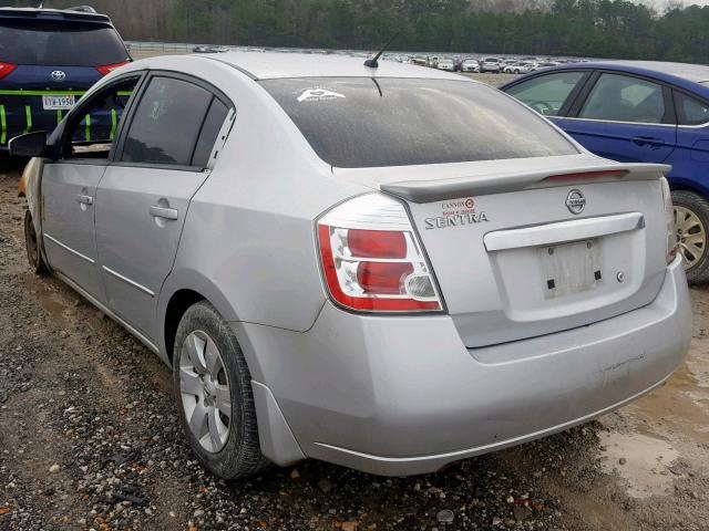 3N1AB6AP8CL761558 - 2012 NISSAN SENTRA 2.0 SILVER photo 3