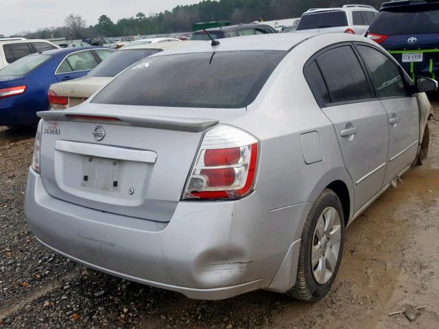 3N1AB6AP8CL761558 - 2012 NISSAN SENTRA 2.0 SILVER photo 4