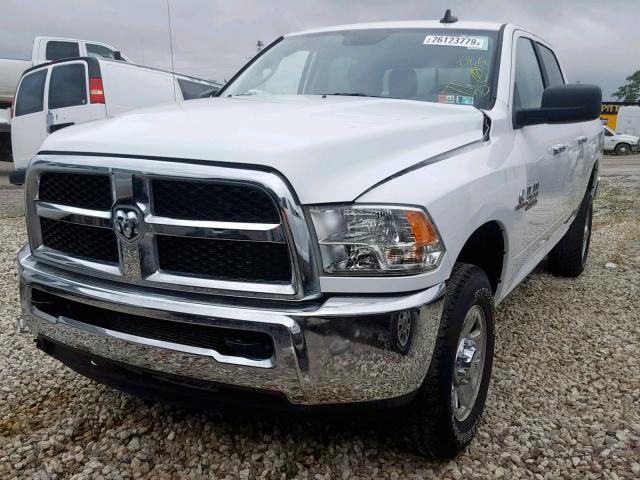 3C6UR5DL6JG205075 - 2018 RAM 2500 SLT WHITE photo 2