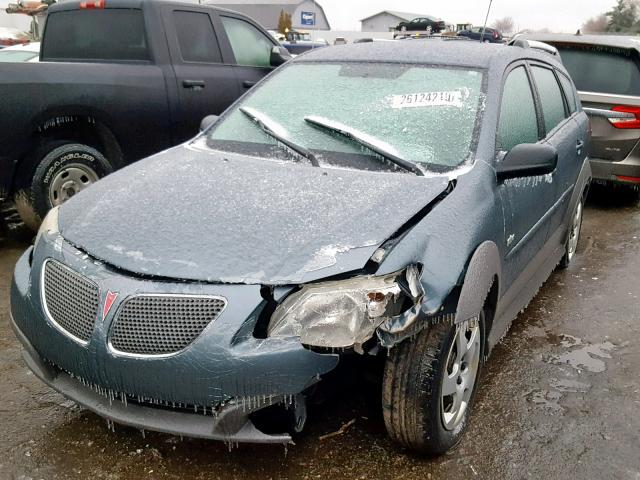 5Y2SL65826Z440534 - 2006 PONTIAC VIBE GRAY photo 2