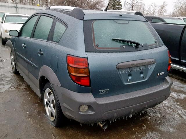 5Y2SL65826Z440534 - 2006 PONTIAC VIBE GRAY photo 3