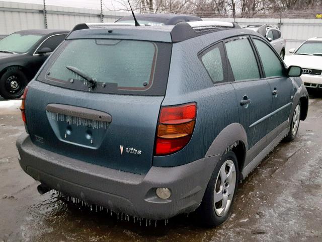 5Y2SL65826Z440534 - 2006 PONTIAC VIBE GRAY photo 4