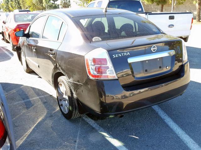 3N1AB6AP2AL658990 - 2010 NISSAN SENTRA 2.0 BROWN photo 3