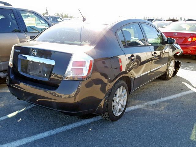 3N1AB6AP2AL658990 - 2010 NISSAN SENTRA 2.0 BROWN photo 4