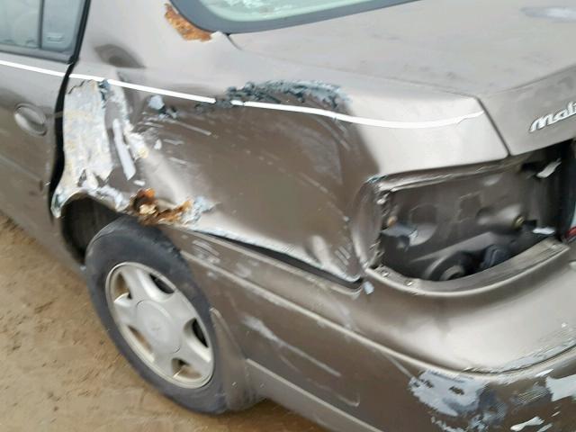 1G1NE52JXY6293899 - 2000 CHEVROLET MALIBU LS TAN photo 9
