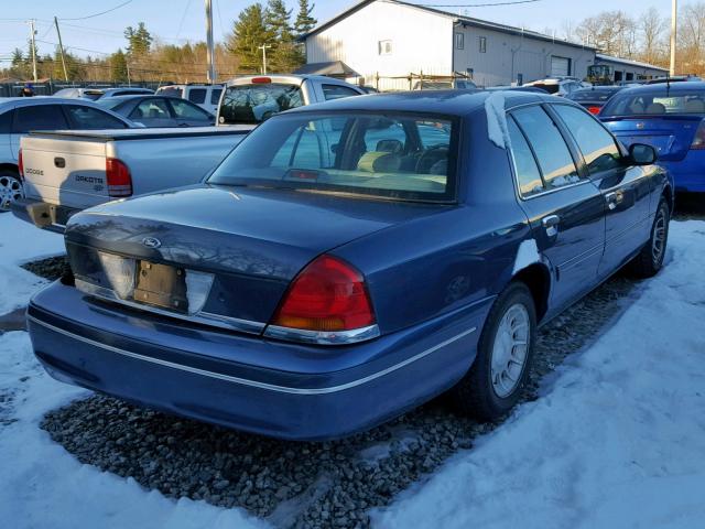 2FAFP74W5WX149792 - 1998 FORD CROWN VICT BLUE photo 4