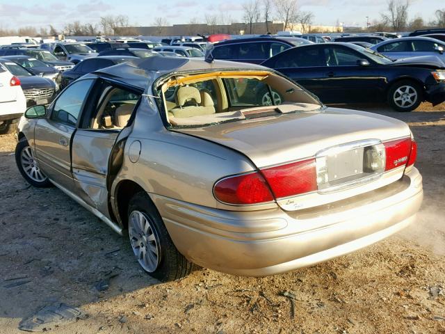 1G4HP52K35U168754 - 2005 BUICK LESABRE CU TAN photo 3