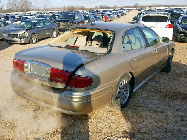 1G4HP52K35U168754 - 2005 BUICK LESABRE CU TAN photo 4