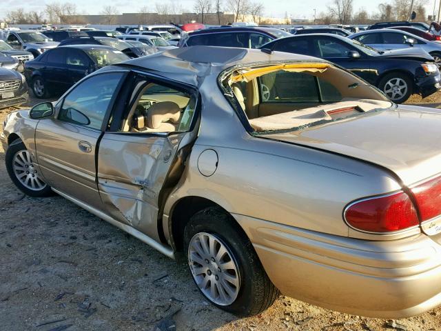 1G4HP52K35U168754 - 2005 BUICK LESABRE CU TAN photo 9