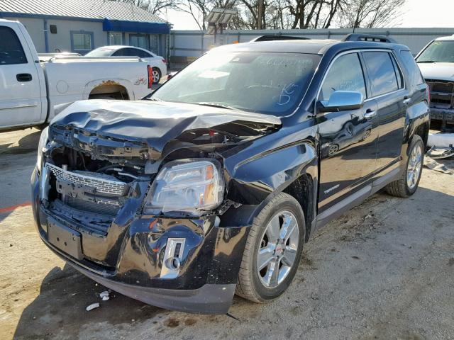 2GKFLYE38F6102105 - 2015 GMC TERRAIN SL BLACK photo 2