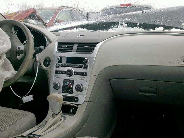 1G1ZA5EB6A4165890 - 2010 CHEVROLET MALIBU LS BLACK photo 9