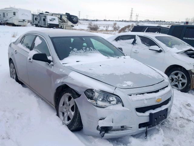 1G1ZA5EB4AF106518 - 2010 CHEVROLET MALIBU LS SILVER photo 1