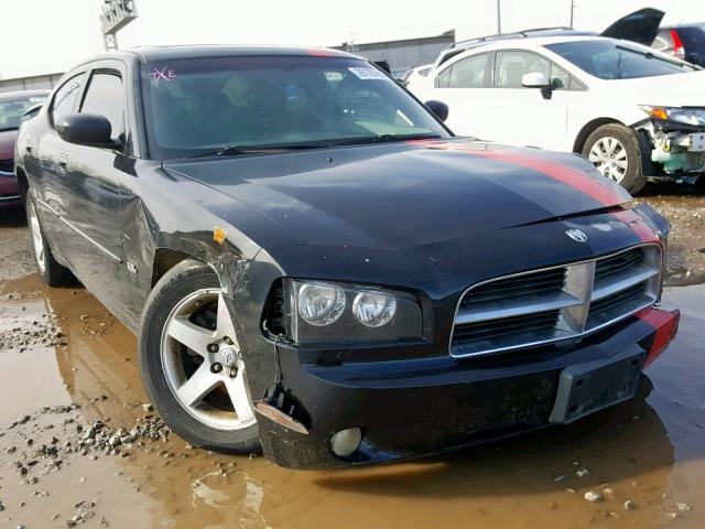 2B3KA33V09H532695 - 2009 DODGE CHARGER SX BLACK photo 1