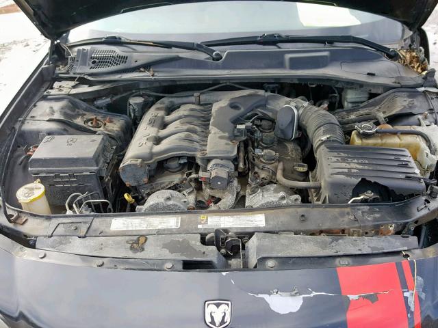 2B3KA33V09H532695 - 2009 DODGE CHARGER SX BLACK photo 7