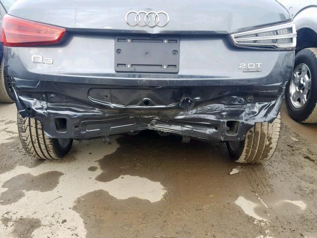 WA1JCCFS4JR024282 - 2018 AUDI Q3 PREMIUM GRAY photo 9